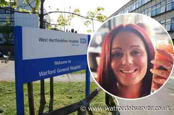 Mother died at Watford General Hospital after tube blunder