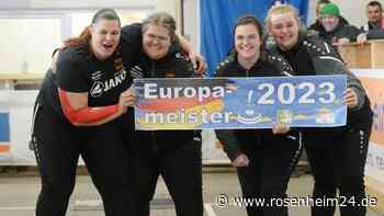 Eine deutsche Dame wurde „abgeschossen“ - Dreifaches EM-Gold für Schechens Weitschützen