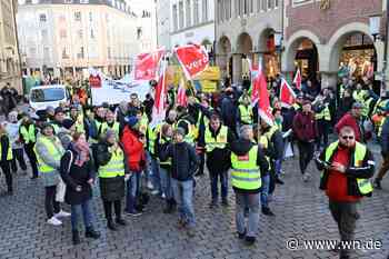 Warnstreik sorgte für viele Einschränkungen