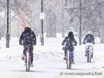 15 to 20 cm of snow expected to blanket Montreal on Tuesday