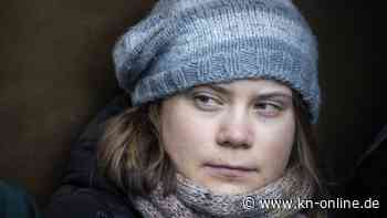 Greta Thunberg protestiert gegen norwegische Windkraftanlage