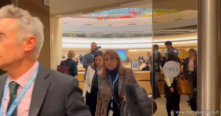 Onu, il ministro degli esteri iraniano parla al Consiglio per i diritti umani: alcuni membri escono dalla sala per protesta