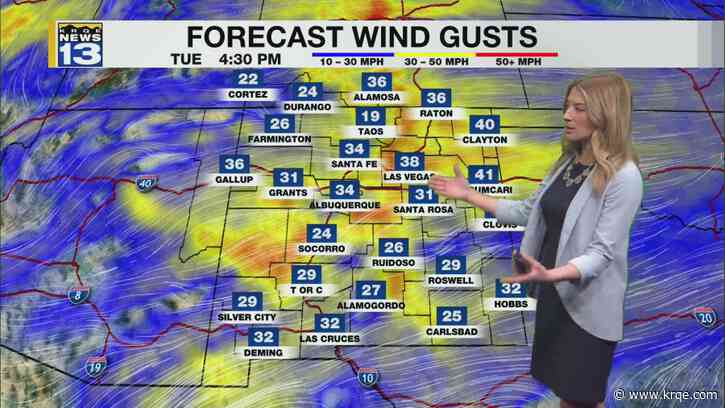 More windy days ahead of the next winter storm