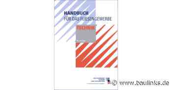 Fachverband Fliesen und Naturstein veröffentlicht neues Handbuch