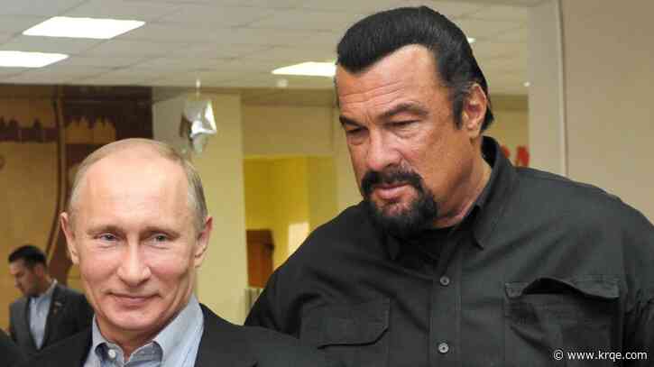 Putin gives actor Steven Seagal Russia's friendship award