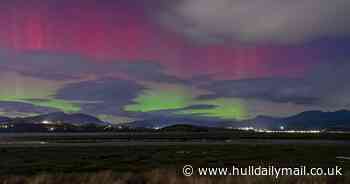 LIVE: Northern Lights return to UK for second night running