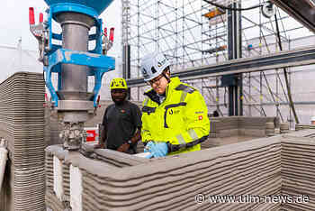 Kleine Häuser aus dem Drucker