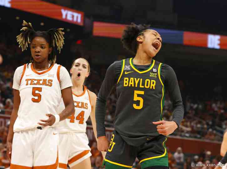 No. 12 Texas can't clinch regular season title, fall to Baylor at home 63-54