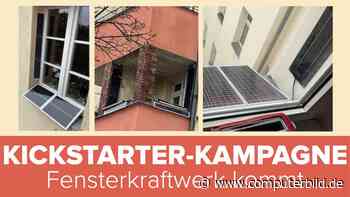 Kickstarter-Kampagne: Fensterkraftwerk kommt