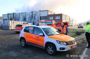 Newsticker: Brand in Coerder Restmüllsortieranlage