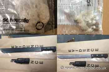 Arrests made after weapons and ‘heroin’ found in Seacombe