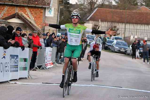 Kasper Saver wint overtuigend lastige Grand Prix d’Onjon en gelooft in een profcarrière: “Philippe Wagner CT biedt me een gouden kans om mijn wielerdroom waar te maken”