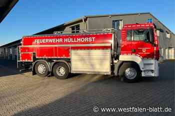 Neuer Tankwagen für die Feuerwehr Hüllhorst