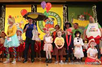 Rudi Söthe geht als Clown im Karneval in  Borgentreich in Rente