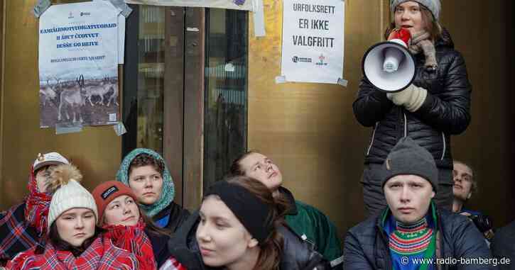 Thunberg demonstriert in Oslo gegen Windpark