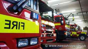 Turpington Lane Bromley flat fire: Firefighters rush to scene