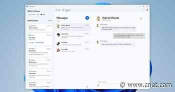 Microsoft's New Phone Link for iPhone Brings Messages, Calls and Notifications to Windows 11     - CNET