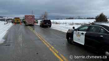 Serious crash shuts down Airport Road in Mulmur Township