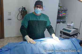 Herforder Oberarzt bei OP-Einsatz im Erdbebengebiet