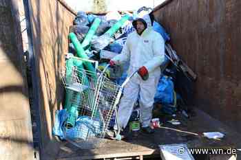 Ordnungsamt im Einsatz: Grundstück vom Müllsammler erneut geräumt