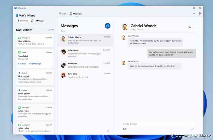 iMessage works with Windows 11 PCs now–with several caveats