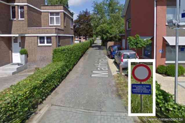 Zwaar verkeer wordt geweerd in smalle Mathias Joostenslaan