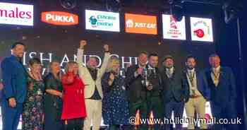 Whiteheads 'honoured and proud' after winning Chip Shop of the Year award