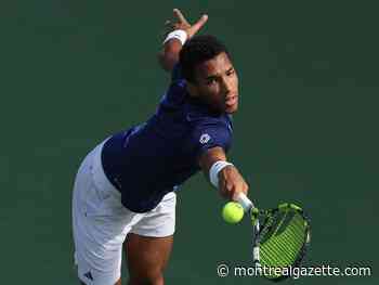 Montreal ace Félix Auger-Aliassime ousts Maxime Cressy in Dubai opener