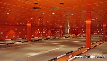 Parkhaus eines Stockholmer Erlebnis-/Einkaufszentrums mit Flowcrete gestaltet und geschützt