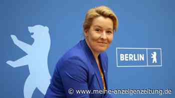 Berlins Bürgermeisterin Giffey will Koalition mit CDU