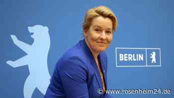 Berlins Bürgermeisterin Giffey will Koalition mit CDU