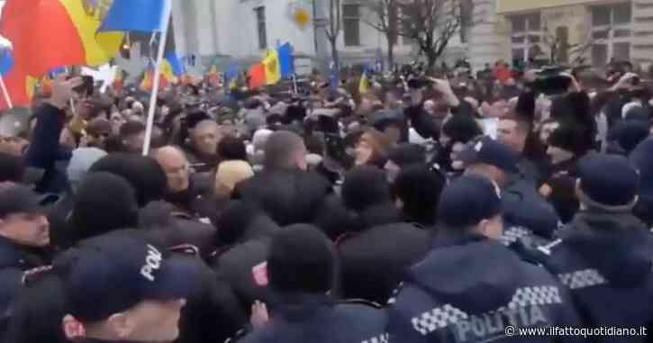 Moldavia, rappresentati del partito filorusso provano a entrare nella sede del governo. “Chiediamo la neutralità”