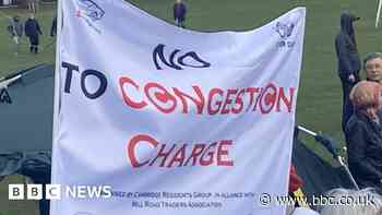 Cambridge: Protesters rally against congestion charge plans