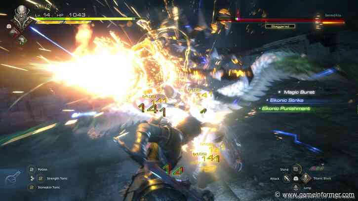 Final Fantasy 16 Will Feature An Arcade Mode With Devil May Cry-Style Combat Scores