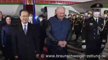 Belarussischer Machthaber Lukaschenko zu Besuch in China