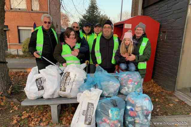 KWB Londerzeel Sint-Jozef ruimt zwerfvuil