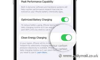 Apple goes 'woke' with new feature that slows charging when 'clean energy' isn't used 