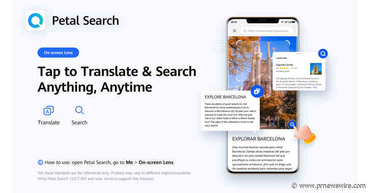 MWC 2023: Vyhľadávanie Petal predstavuje najnovšiu multimodálnu funkciu vyhľadávania s rozšírenou realitou na rýchle rozpoznávanie objektov a preklad textu