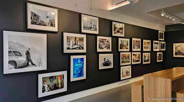 James Bond photographs go on display