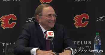 NHL’s Bettman meets with Calgary officials about arena talks