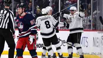 Kopitar scores 4 as Kings complete come-from-behind win over Jets in shootout