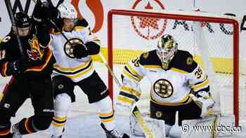 Ullmark frustrates Flames with 54 saves as Bruins claim 8th straight victory in overtime