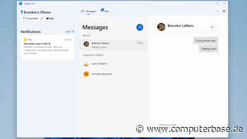 Vorschau: Insider testen Apple iMessage unter Windows 11 [Notiz]