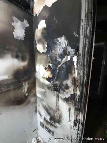 'Accidental' fire damages flat in converted house in Belsize Park