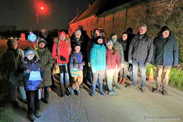 Eerst lampionnentocht, daarna Walmkenbrand