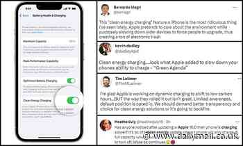 iPhone users claim Apple is trying to TRICK them into upgrading by quietly slowing charging