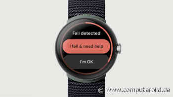 Pixel Watch: Update führt Sturzerkennung ein
