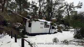 Mehr als ein Meter Schnee: Mallorca bittet Militär um Hilfe
