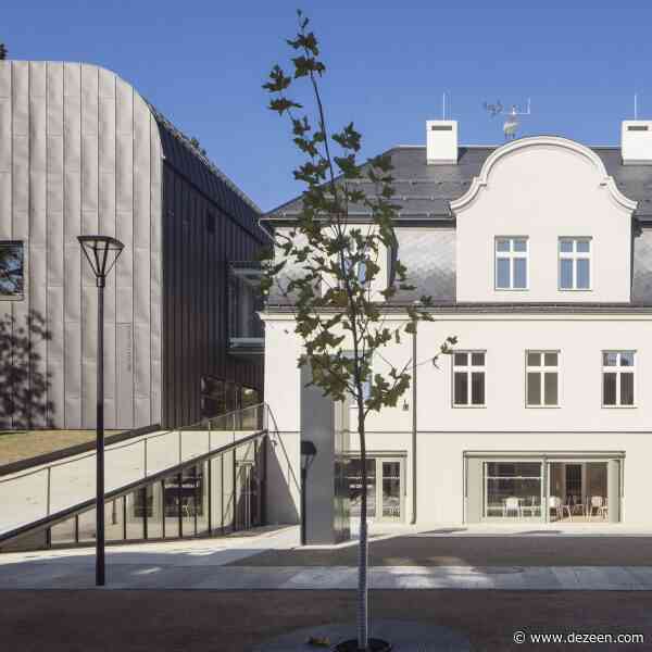 Atak Architekti creates library for Liberec by restoring and extending a former rectory