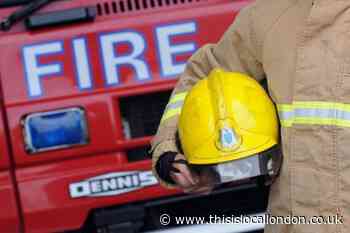 Firefighters tackle hour fire on Park Crescent Twickenham